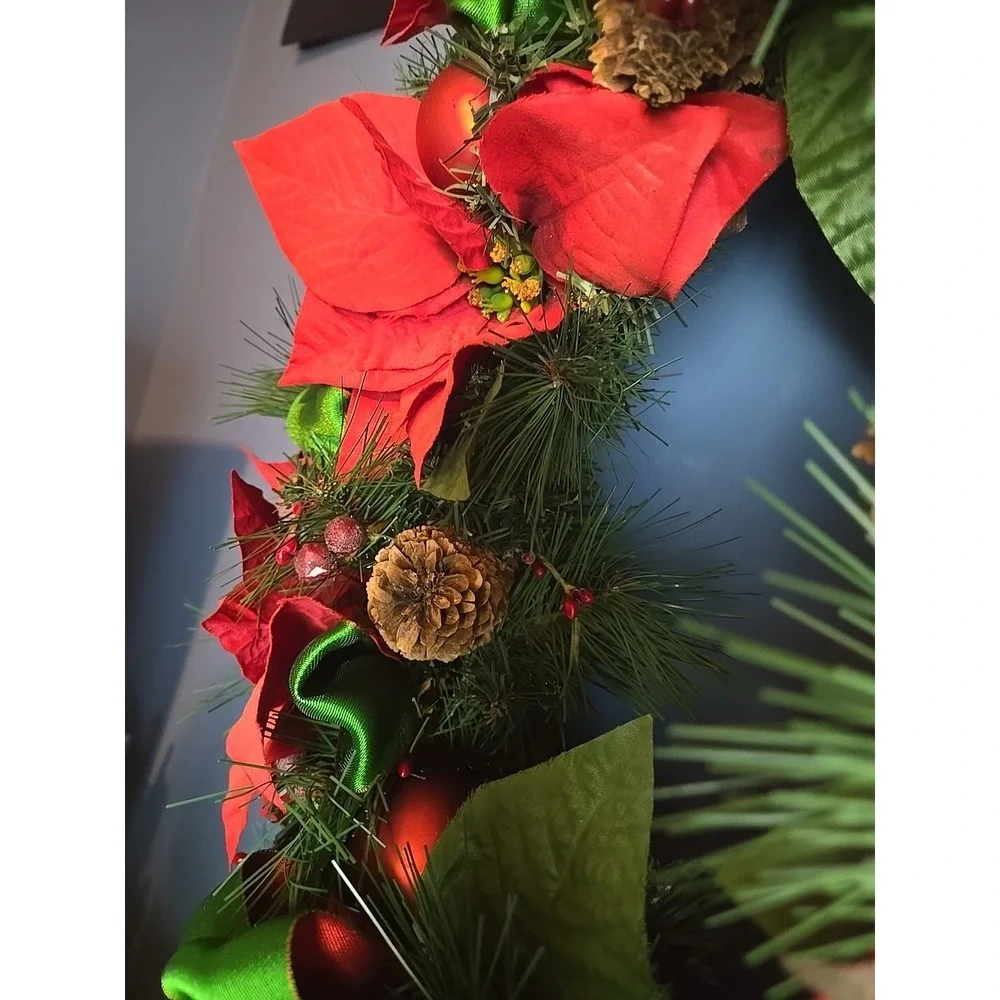 Christmas Wreath Front Door 21
